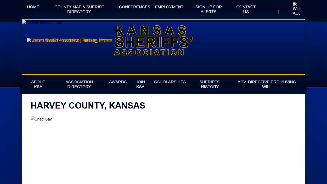 Harvey County - Kansas Sheriffs' Association | Pittsburg, Kansas